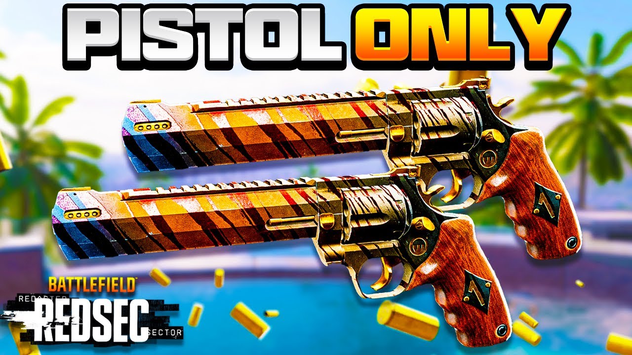 This 2 SHOT KILL M44 is BROKEN on Battlefield 6 RedSec! (Pistol Only Win)