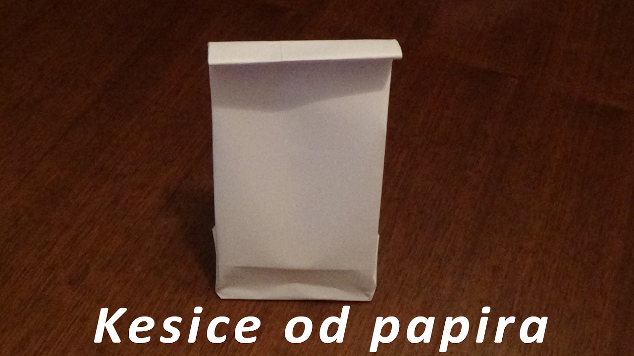 Kesice od papira (najlaksi nacin)