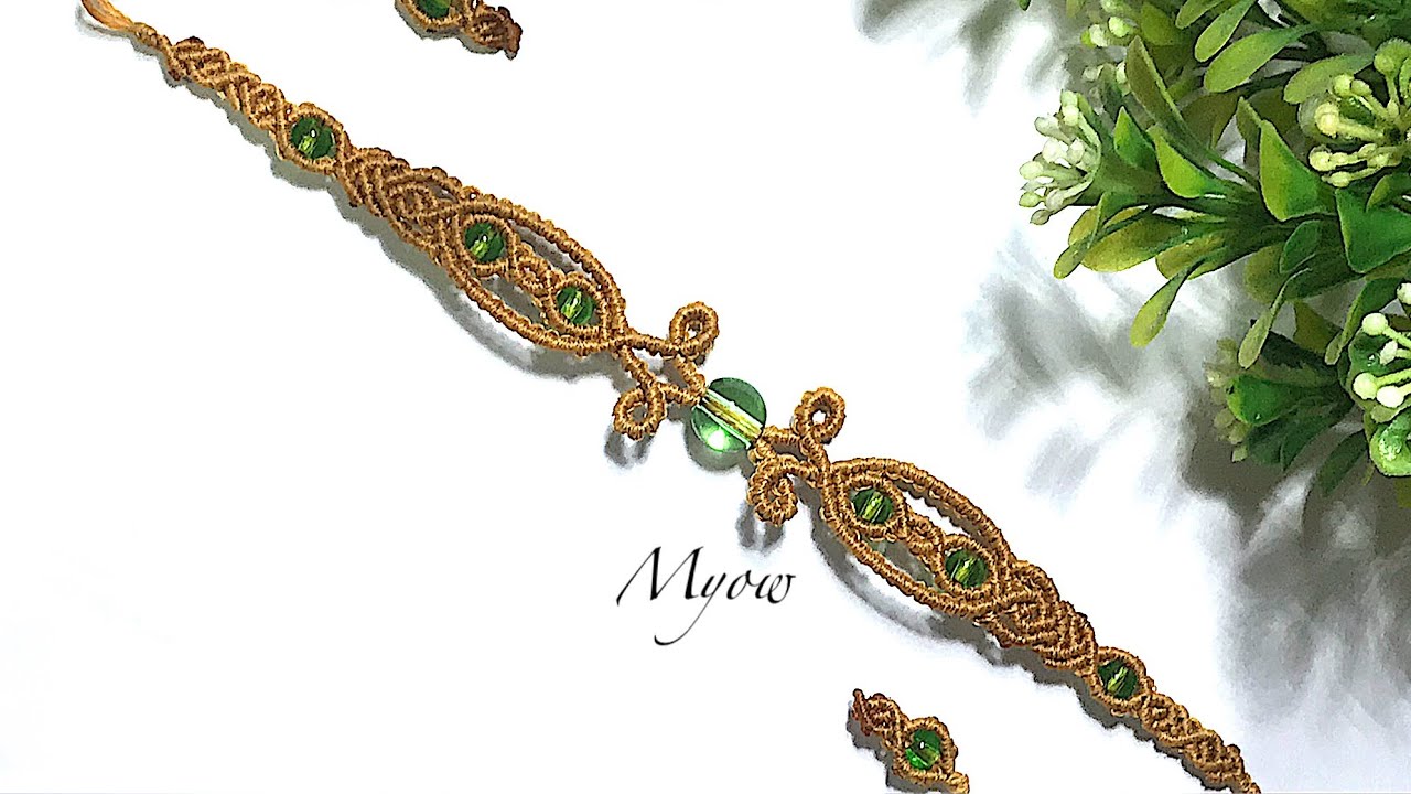 MACRAME BRACELET WITH MYOWHANDMADE- MYOW 156