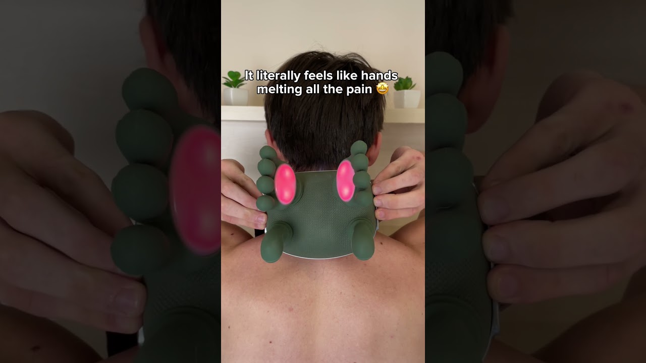 It’s like having my own personal masseur at home!🤩 