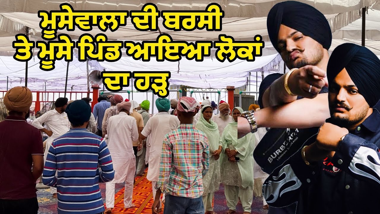 sidhu moose wala ਦੀ ਬਰਸੀ ਤੇ ਮੂਸੇ ਪਿੰਡ ਲਗਿਆ, ਖੜ੍ਹਨ ਨੂੰ ਵੀ ਨਹੀਂ ਥਾਂ Jatt babe television
