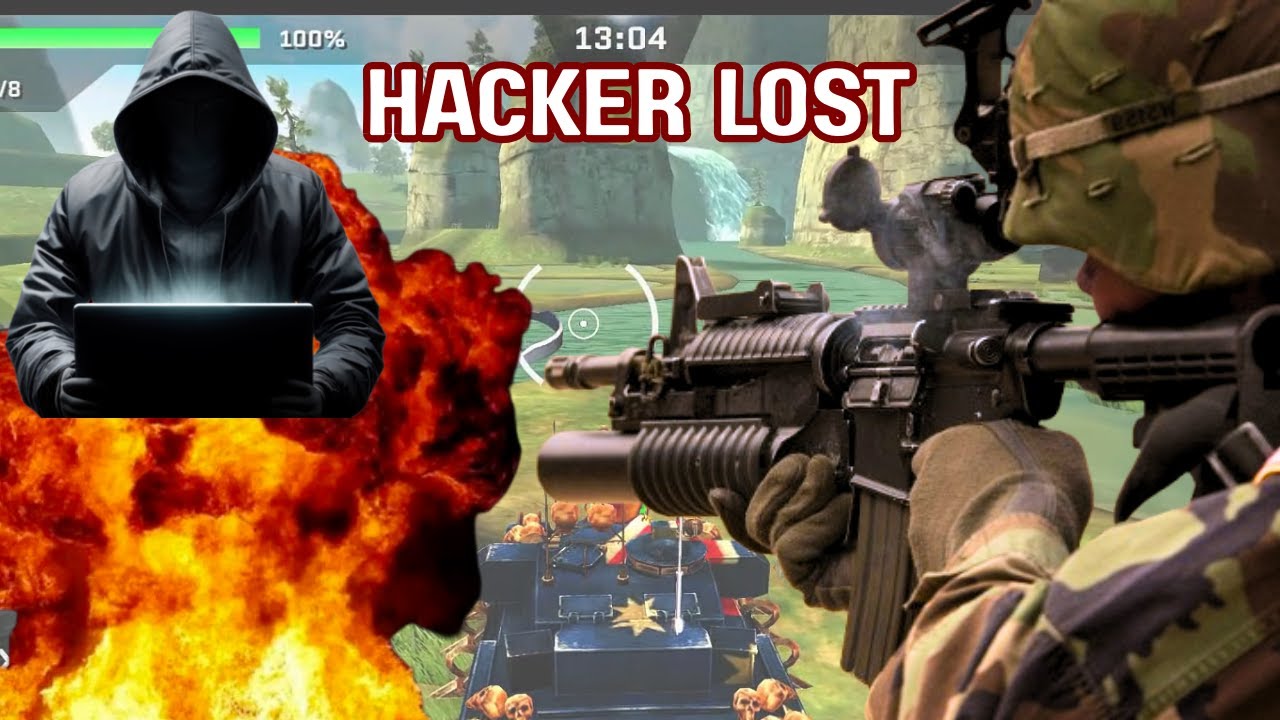 Hacker spotted ⚠️ and killed 😪|| Massive warfare @MassiveWarfare