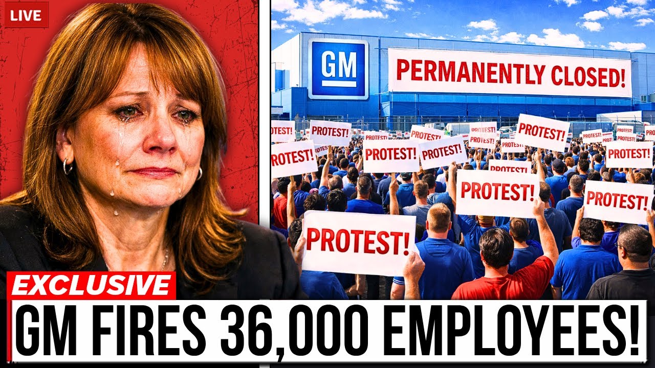 GM FIRES 36,000 Employees And CLOSES 5 Factories — Will They Finally Collapse In 2026?