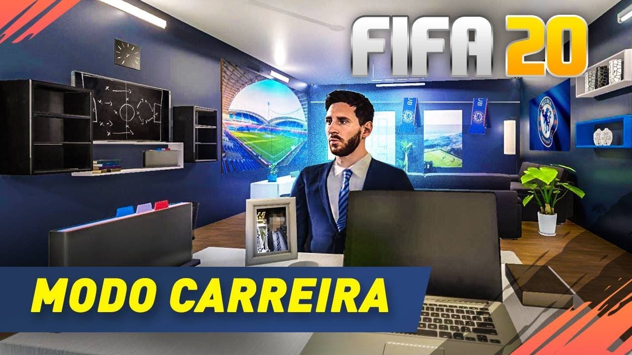 O NOVO MODO CARREIRA DO FIFA 20!?