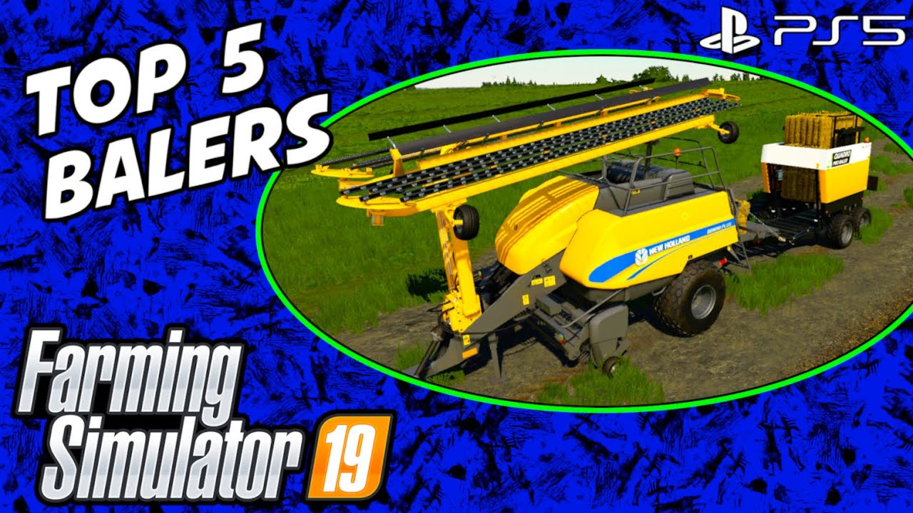 Top 5 Balers I Use On Console | Farming Simulator 19