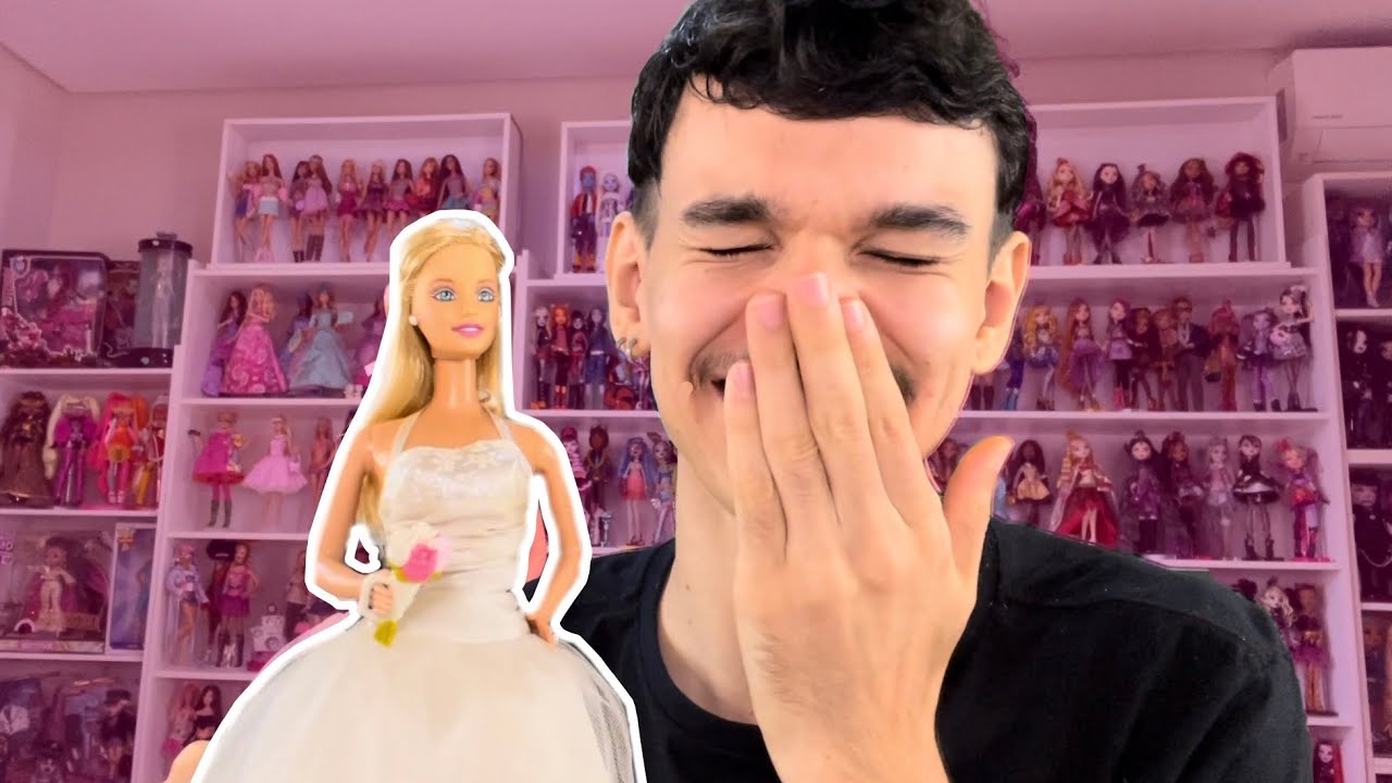 fazendo uma barbie noiva pra minha amiga 💍