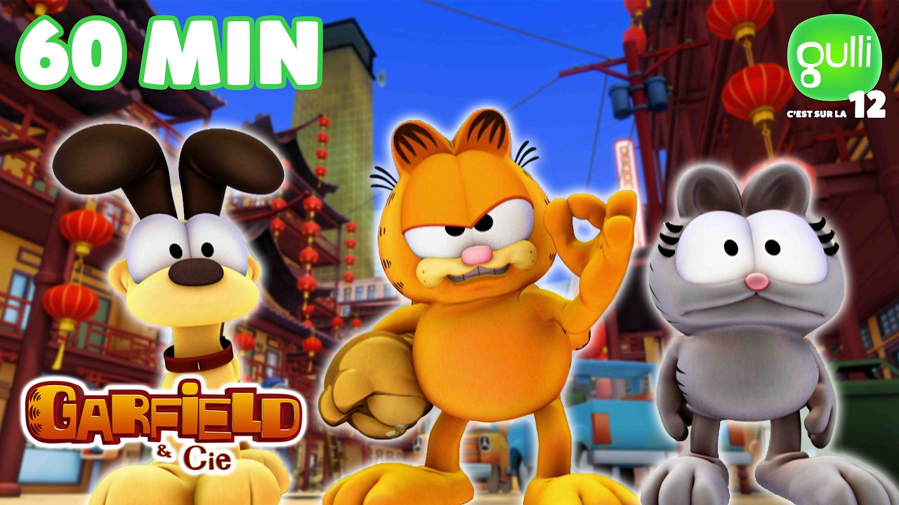 KUNG FU GARFIELD en mission en CHINE ! 🐉 GARFIELD M6+