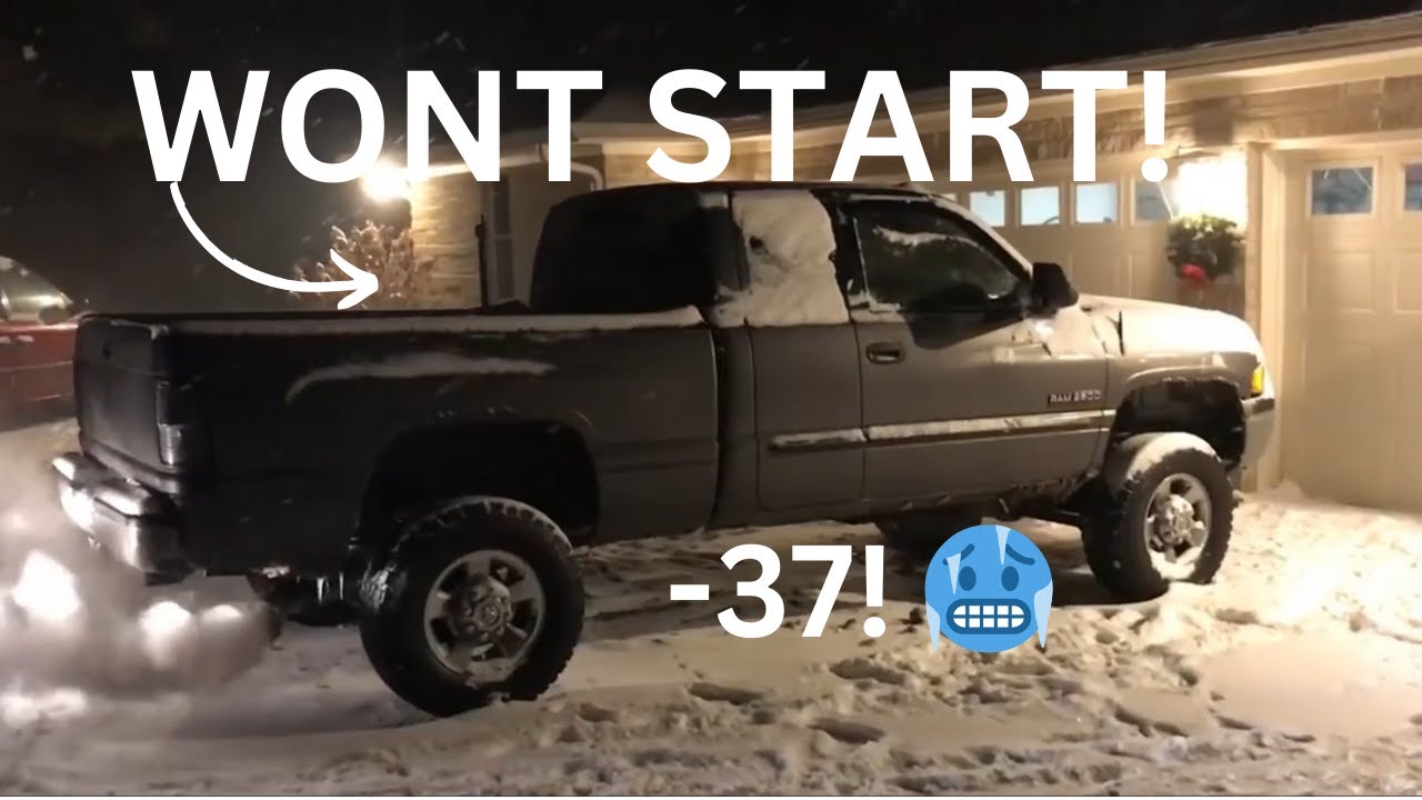 Cummins Dodge Ram Cold Start COMPILATION!