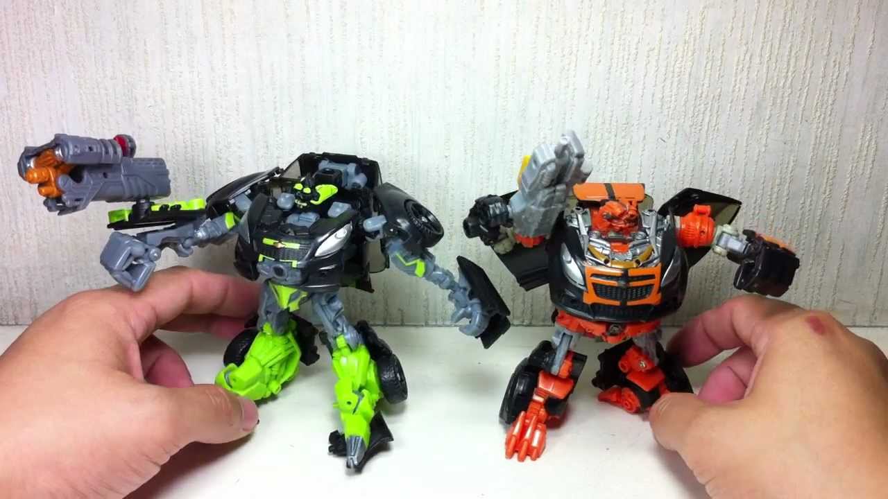 Transformers DOTM Deluxe Skids and Mudflap
