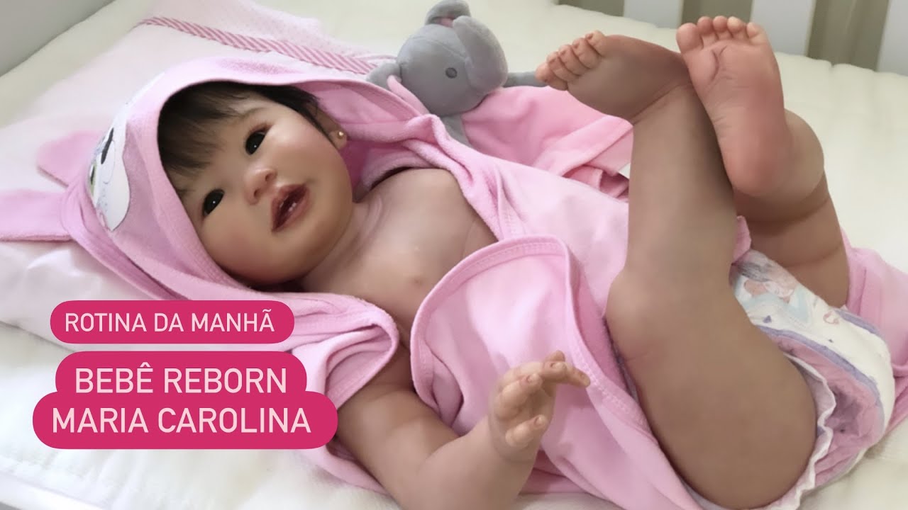 PRIMEIRA ROTINA DA MANHÃ DA BEBÊ REBORN CAROL