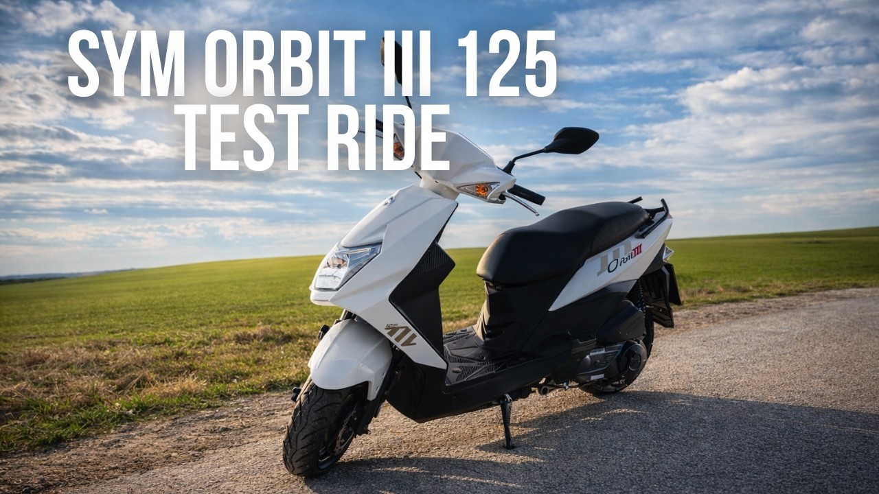 SYM Orbit 3 125 Testfahrt DER GRÖSSTE SCHMUTZ