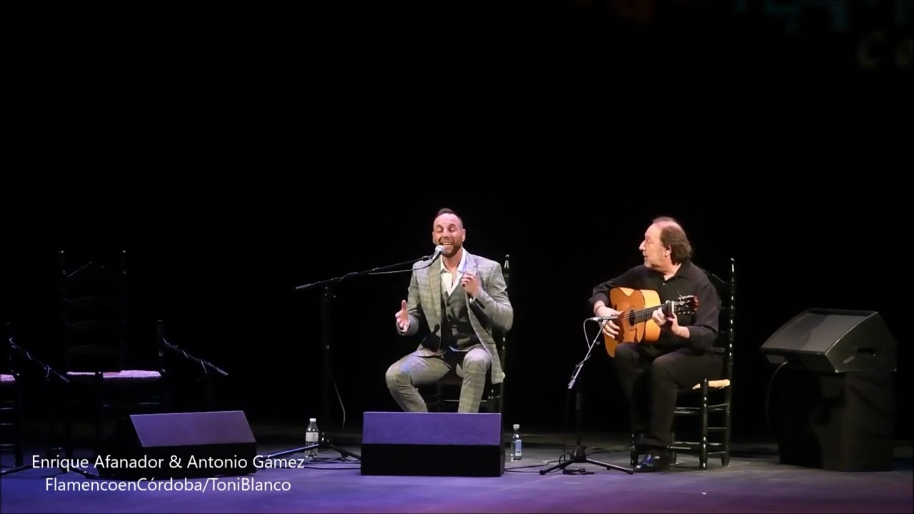 Enrique Afanador, XXIII Concurso Nacional de Arte Flamenco, Córdoba