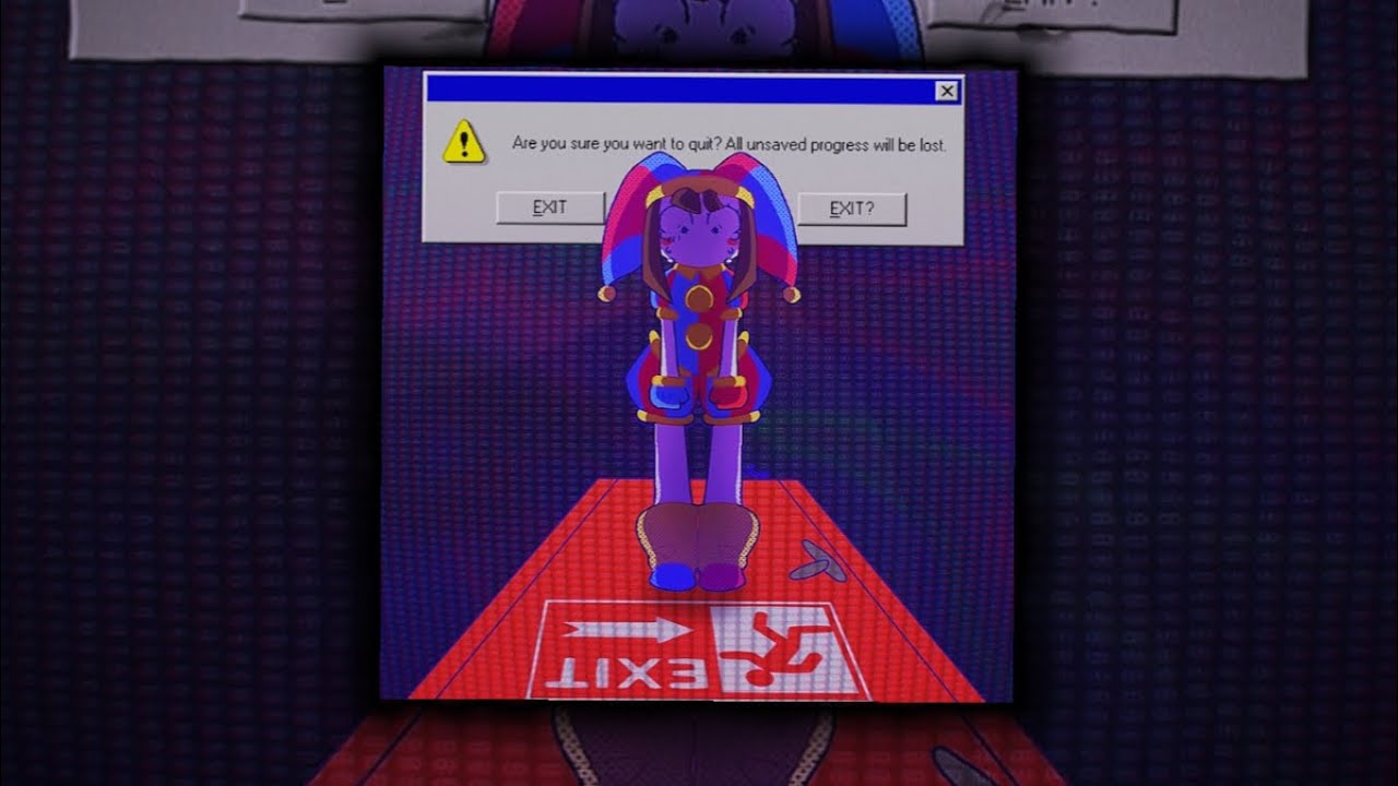 Jester (Pomni’s Song) TADC Black Gryph0n slowed [🪄]