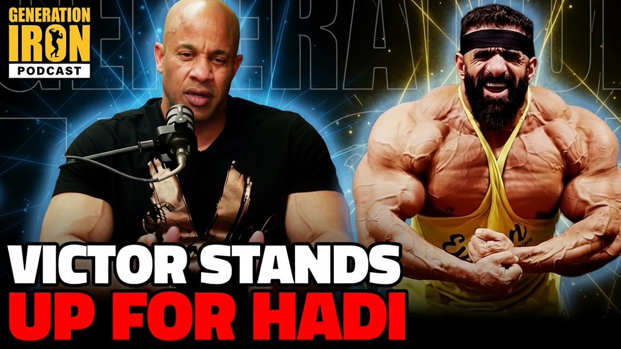 Victor Martinez Defends Hadi Choopan From Cancel Culture | Generation Iron Podcast
