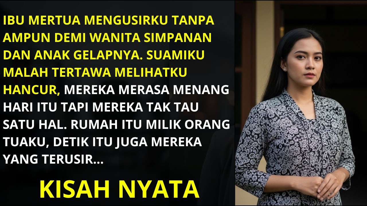 Mertua & Suami Kerja Sama Usir Aku Demi Pelakor, Lihat Nasib Mereka Sekarang!