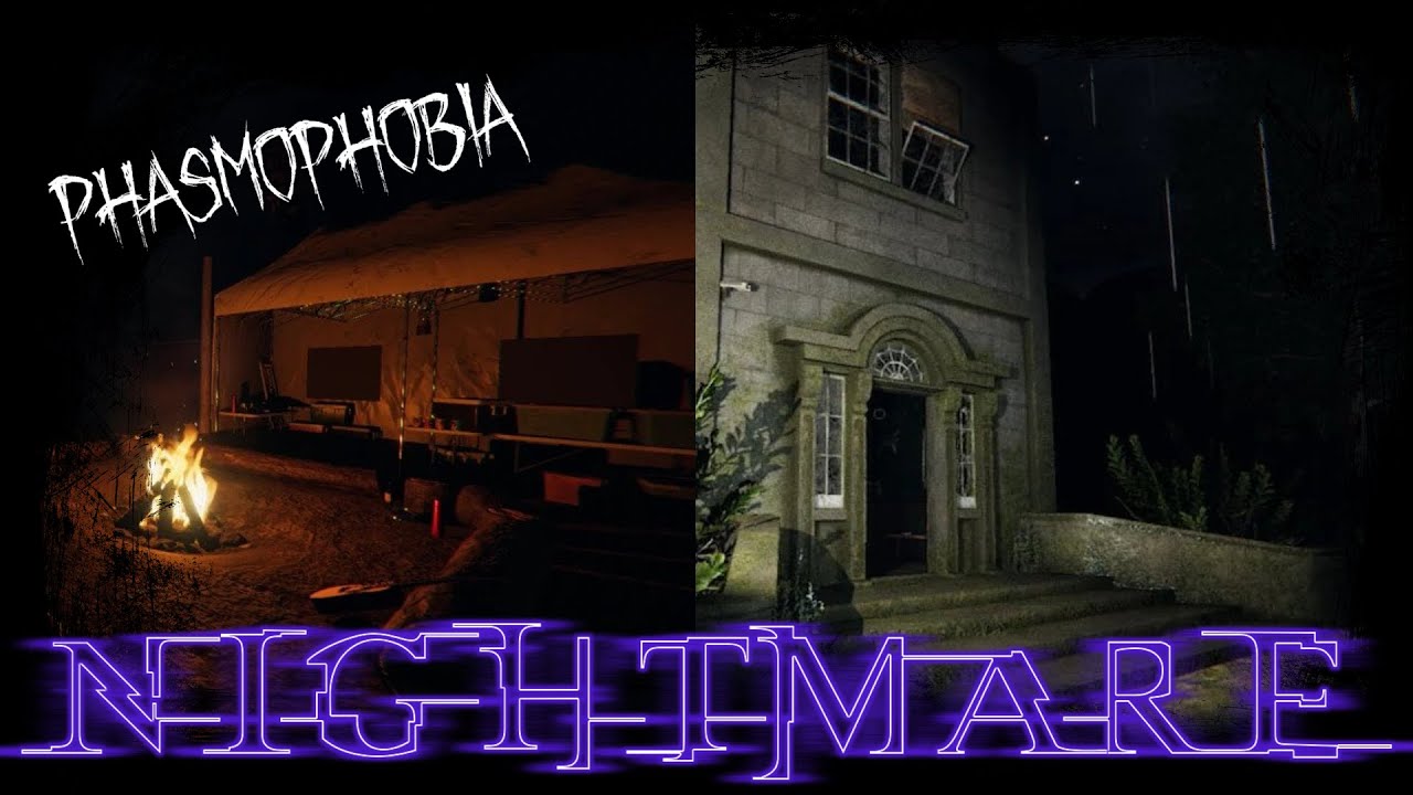 Phasmophobia | Sunny Meadows Restricted & Camp Woodwind | Nightmare | Solo | No Commentary | Ep 04
