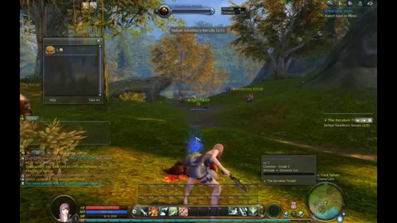 AION gameplay #1  Geforce GTX 750 Ti SC- Ultra Settings at 1080p
