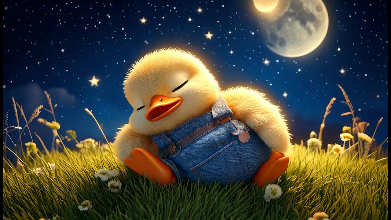 Vak Vak Ördek Ninnisi🌙 Mışıl Mışıl Uyu #ninni #türkçe #bebekninnileri #sevimlidostlar
