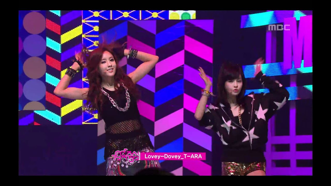 T-ARA - Lovey-Dovey, 티아라 - 러비더비, Music Core 20120204