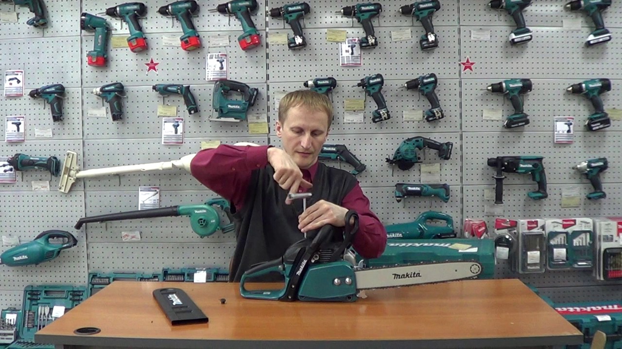 8. Обзор бензопилы Makita EA3202S40B.