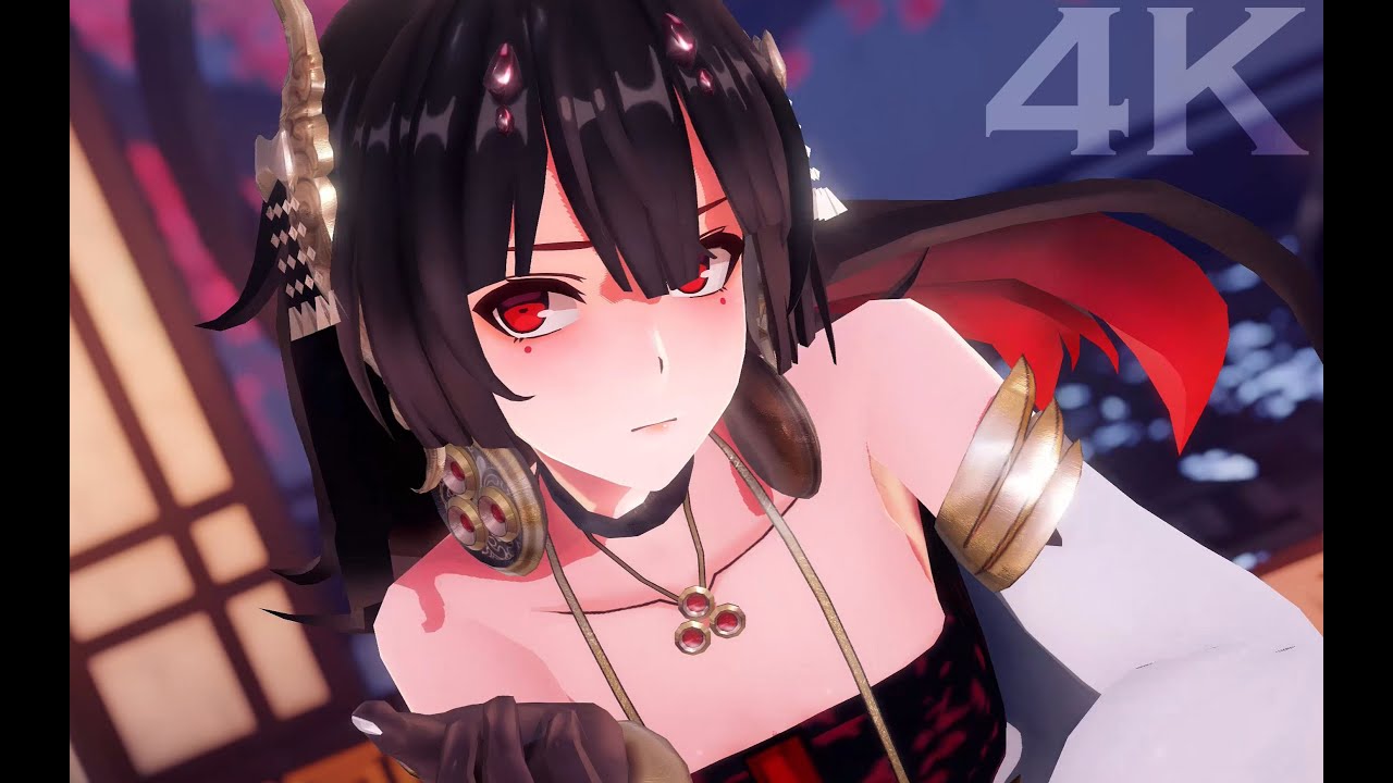 【Punishing Gray Raven MMD/4K/60FPS】Lucia【極楽浄土】