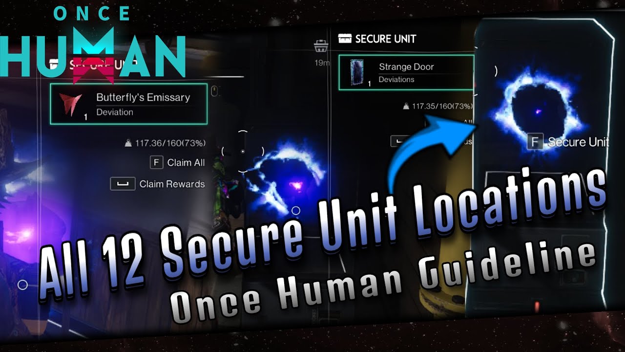 How to Find All 12 Secure Units in Once Human! | Once Human Guideline 📖