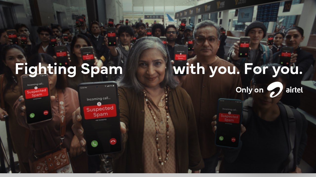 Airtel | India's First SPAM Fighting Network | #AirtelFightsSPAM