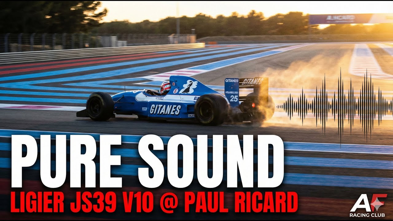 Ligier JS39 V10 at Paul Ricard - PURE SOUND | Renault RS5 Raw Audio