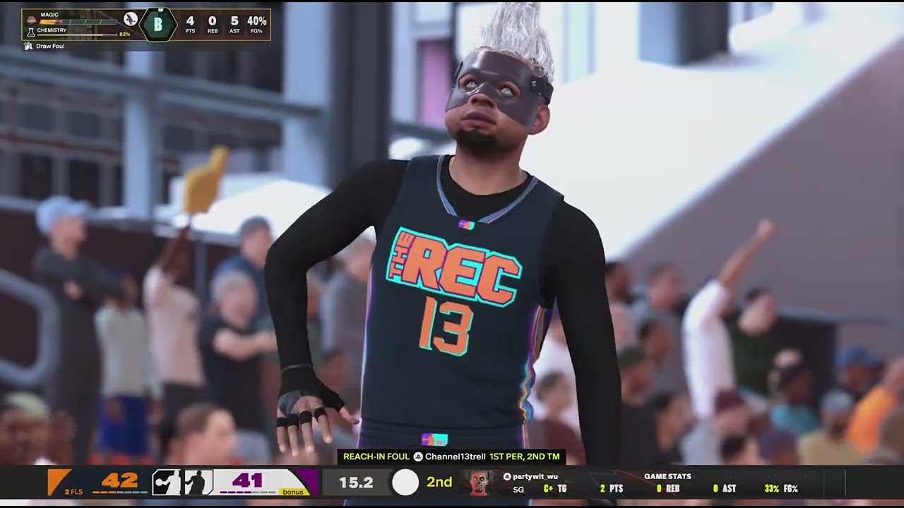 NBA 2K26: 9 PTS 1 REB 8 AST