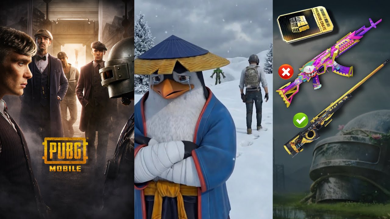 PUBG Mobile ရဲ့ အချစ်ဦး || Update 4.2 ရွှေရောင်ပုံး || Peaky Blinders || PUBG Mobile 