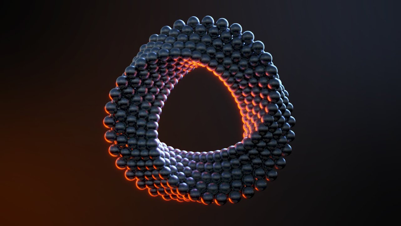 Абстрактное кольцо C4D — Учебное пособие по Cinema 4D (бесплатный проект)