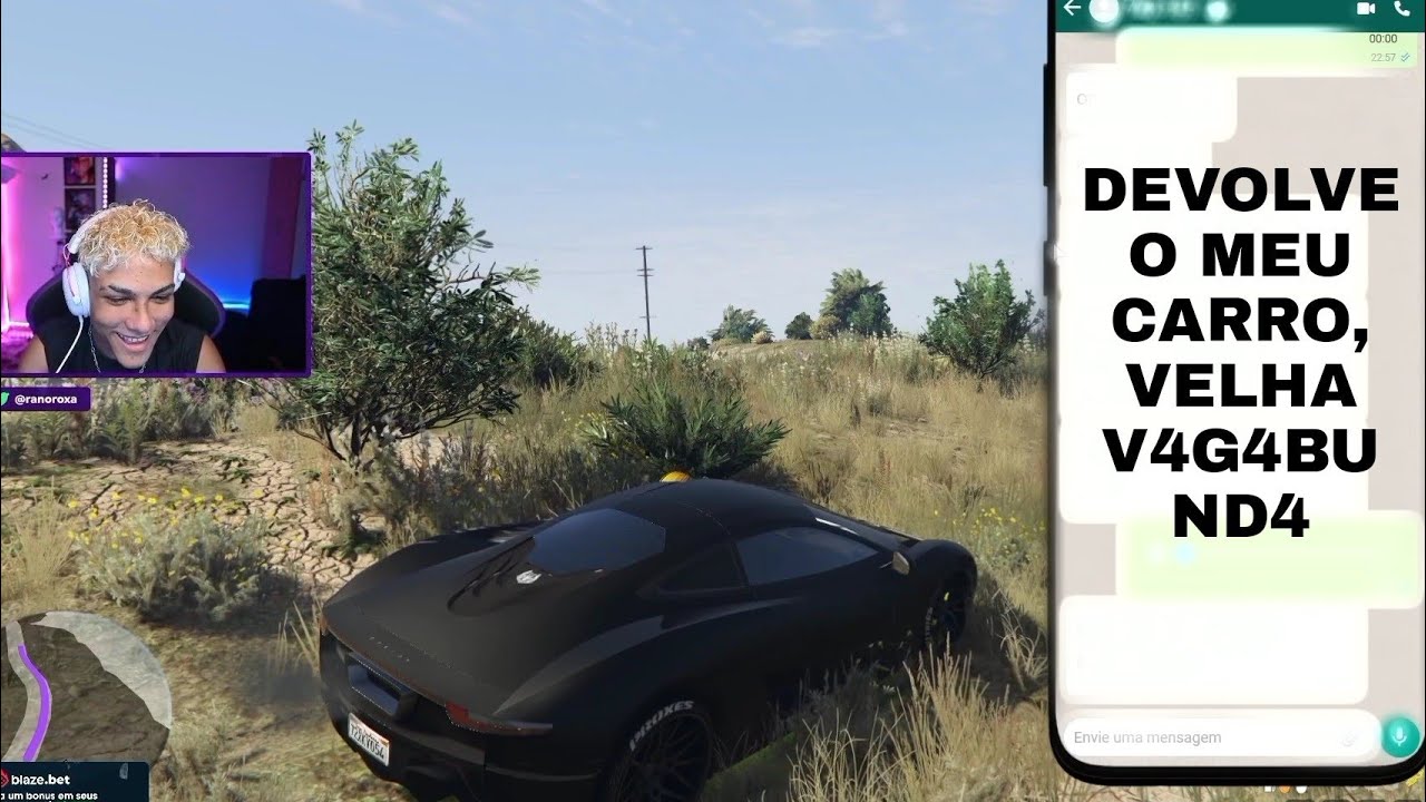 HANNAH ROUBA CARRO E FICA ENTRE A VIDA E A MORTE (PARTE 1) [GTA RP - CPX]