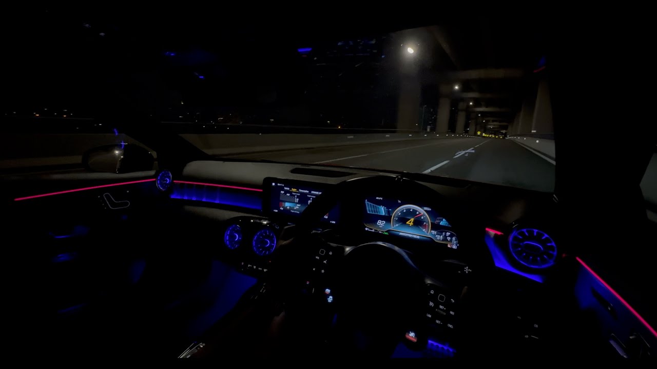 AMG A45s POV Drive - DASH + SPE HIGHWAY
