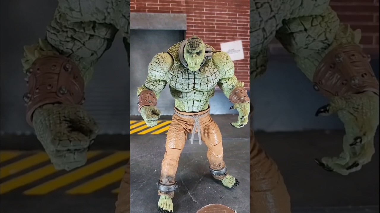 DC Multiverse McFarlane Killer Croc Closer Look 