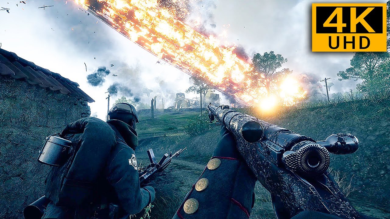 Battlefield 1 - Multiplayer Realistic Immersive Gameplay [4K 60FPS ULTRA] No HUD