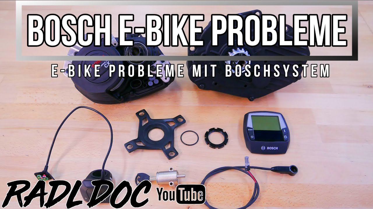 E-Bike Probleme mit einem Boschsystem