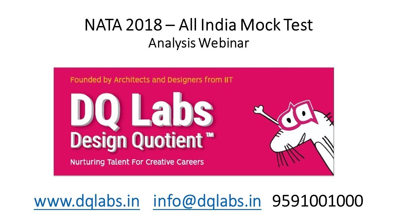 NATA 2018 Mock Test 2 to 10 - Theme Sketch and 2D Drawing - Shaun D'Sa