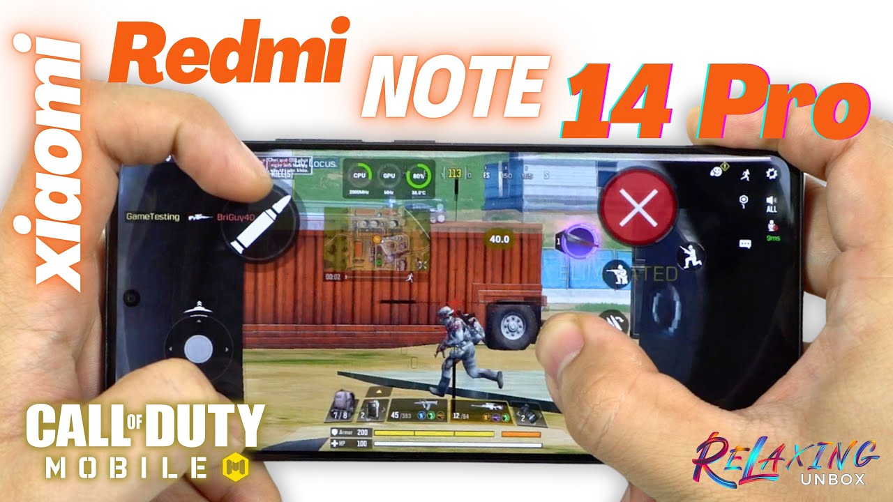 Redmi Note 14 Pro Call of Duty Mobile CODM Gaming Review | FPS & Battery Drain test