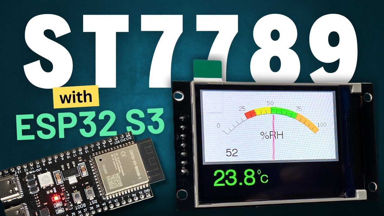 How to Set Up ST7789 TFT LCD with ESP32-S3 | Fix Crashes & Use Adafruit & TFT_eSPI Libraries