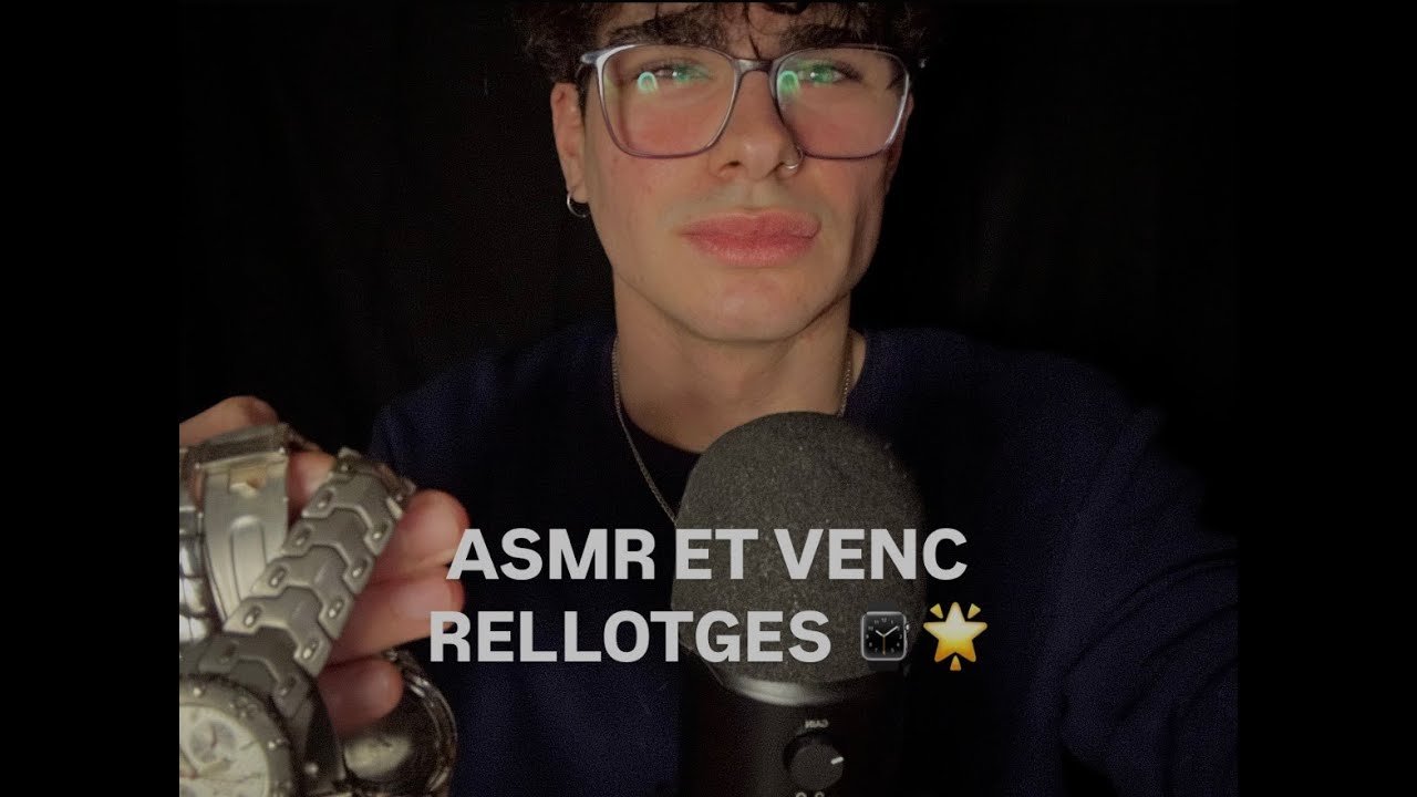 ASMR venedor de rellotges. ASMR en CATALÀ.
