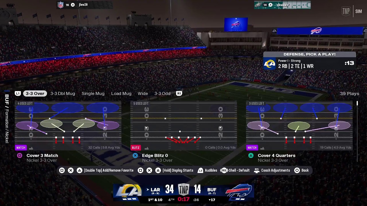 Bills vs Rams