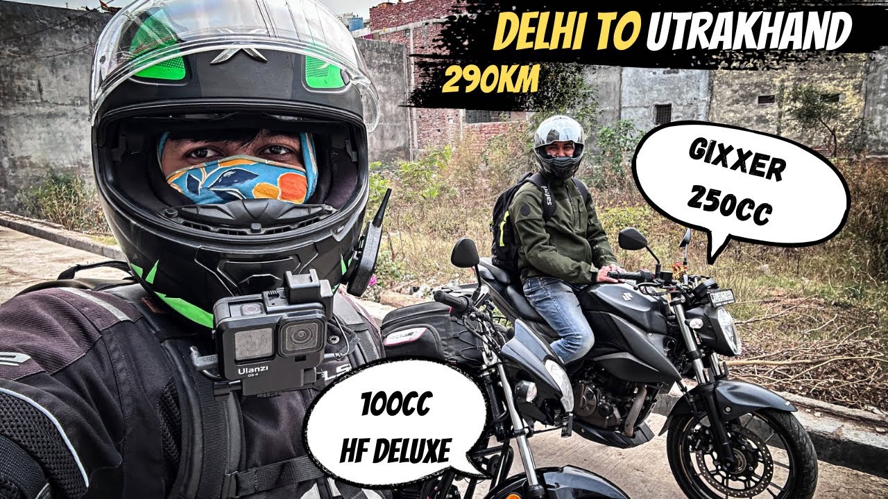 Delhi se utrakhand Hero HF delux pe chale gye