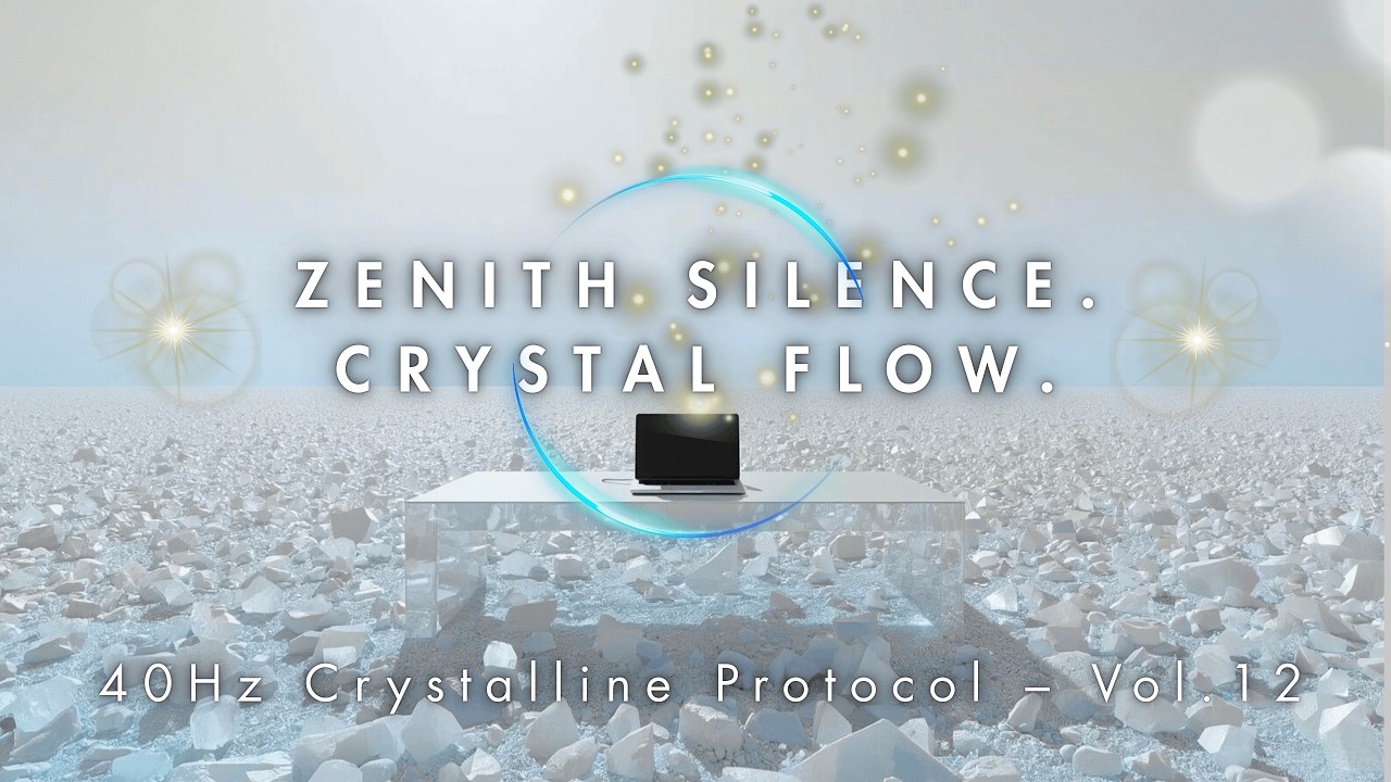 Deep focus music (40Hz Zenith Silence) ： Focus: Ultimate Deep Work Protocol  - Vol. 12