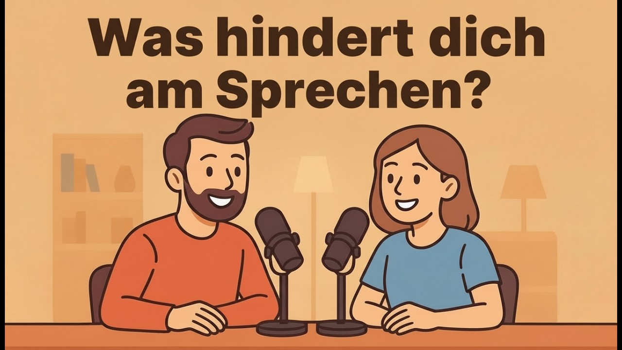 Deutsch-Podcast zum Deutschlernen | Überwinde deine Angst vor dem Deutschsprechen