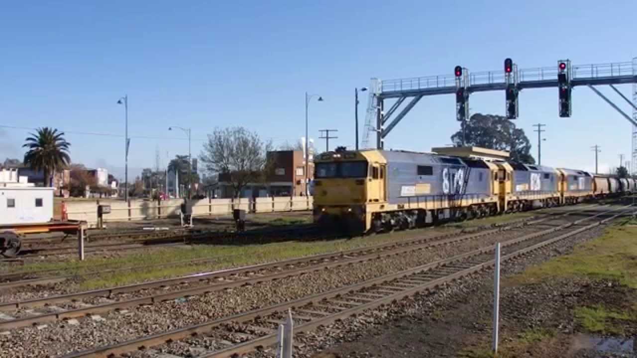 Junee Trains 8179, 8126 & 8173 with 7MW2