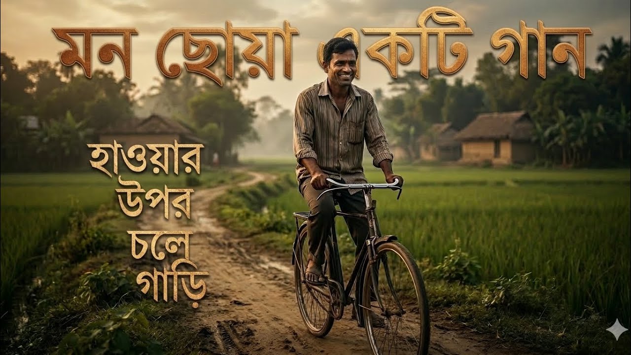 🔥হাওয়ার উপর চলে গাড়ি। Hawar upor cole gari।Bangla folk song 2026।