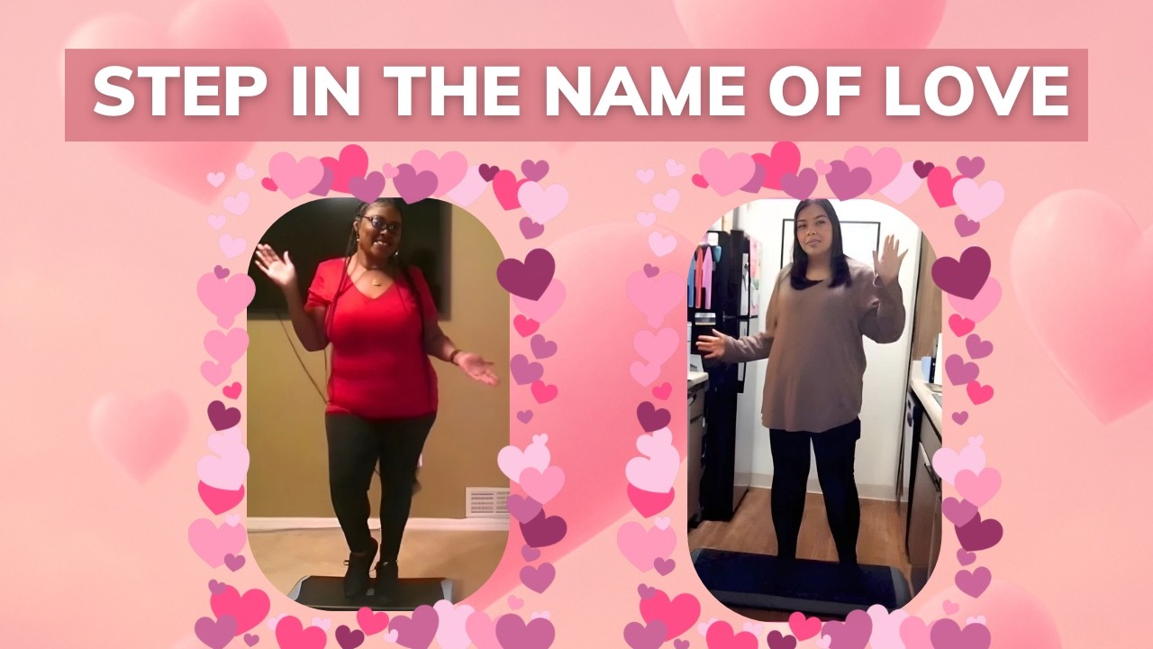 Step Aerobics Cardio 💕 Step in the Name of Love | Sweet Life Squad x Busy Bees Workout