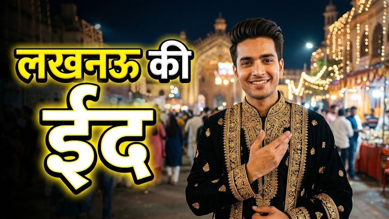 🌙 Lucknow Ki Chand Raat | Soulful Eid Nasheed 2026 | Ganga-Jamuni Tehzeeb