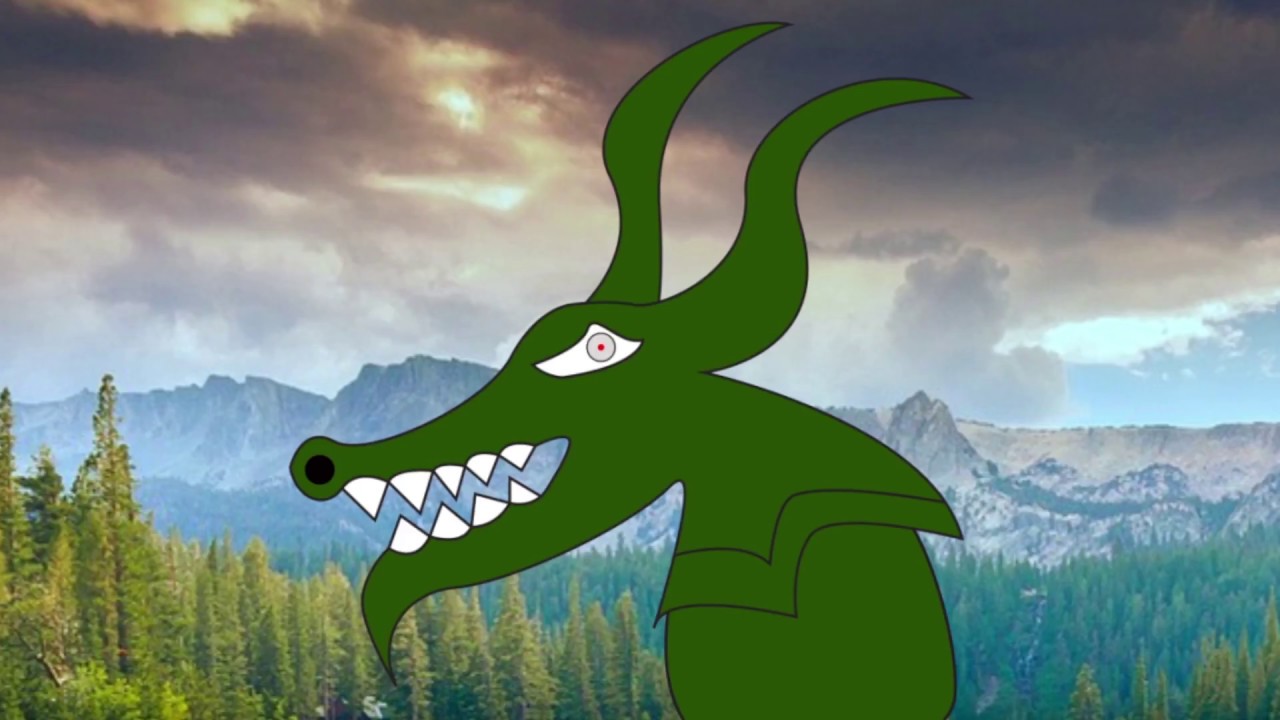 Green Monster - Kids Cartoon Funny