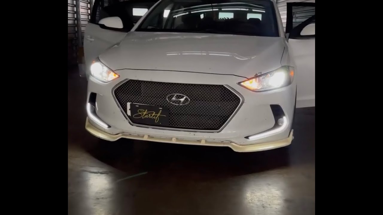 Как снять обшивку потолка в Hyundai Elantra 2019 года